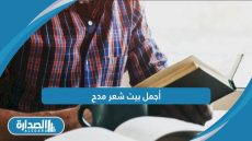 أجمل بيت شعر مدح