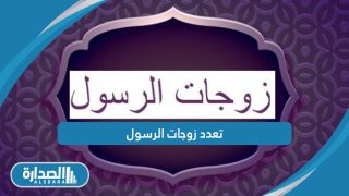 تعدد زوجات الرسول