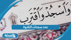 عدد سجدات التلاوة