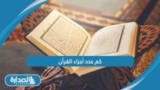كم عدد أجزاء القرآن